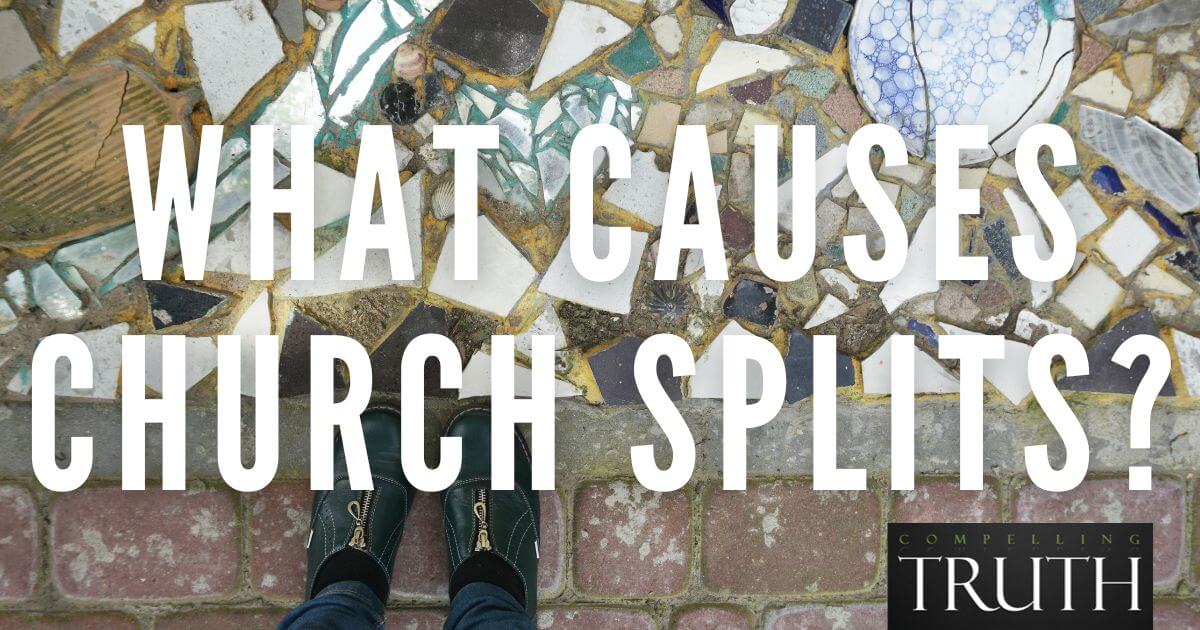 What causes church splits? How can healing occur after a church split?
