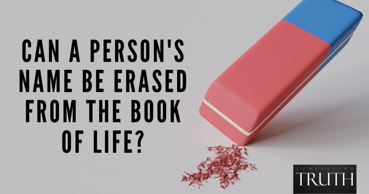 Can a person's name be erased from the Book of Life?