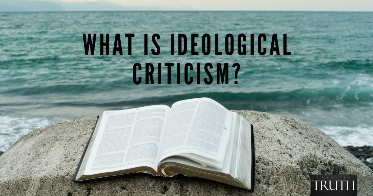 Ideological criticism — What is it?