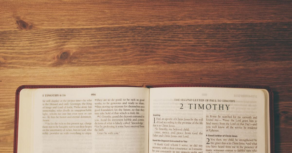 What are some lessons from the Book of 2 Timothy?