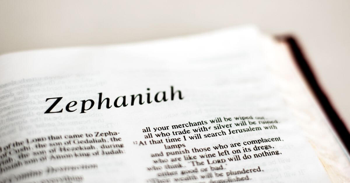 What are some lessons from the book of Zephaniah?