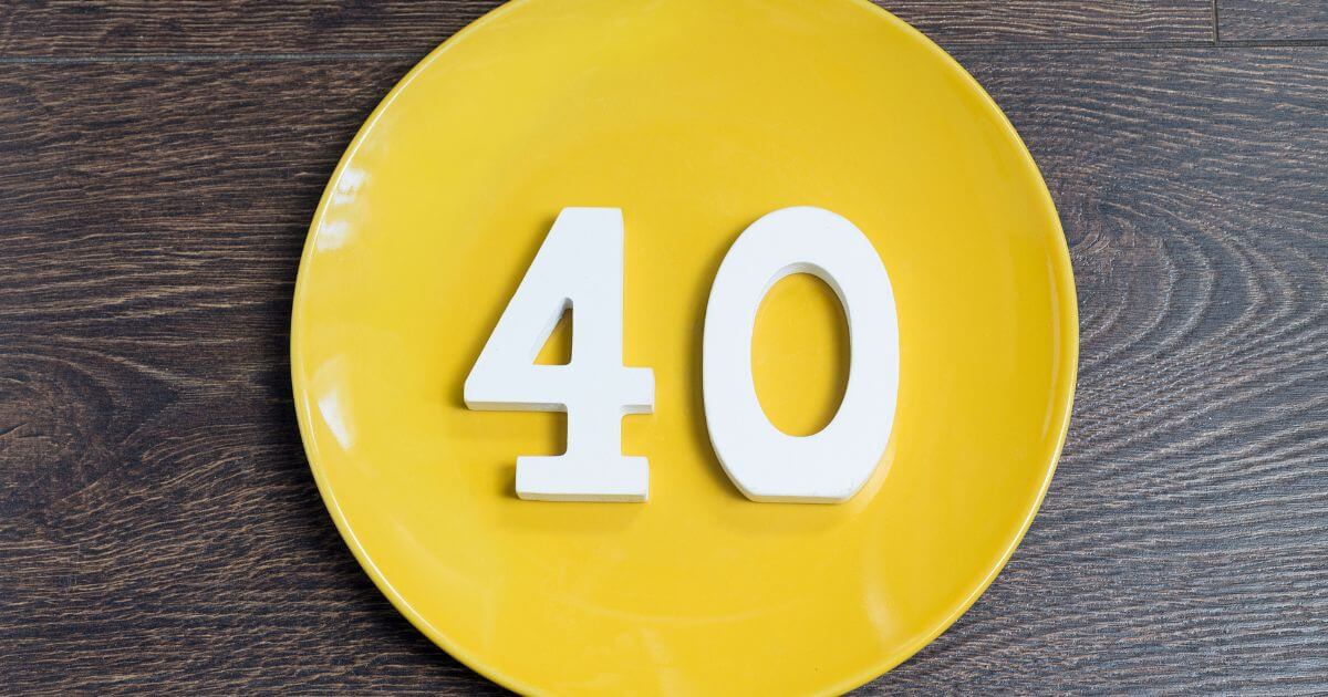 Does the number forty (40) have any biblical significance?